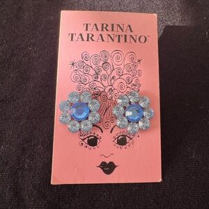 Tarina Tarantino Swarovski flower studs